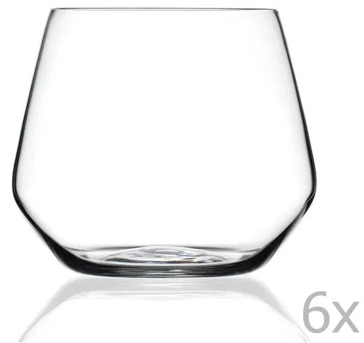 Poháre v súprave 6 ks na whisky 547 ml – RCR Cristalleria Italiana