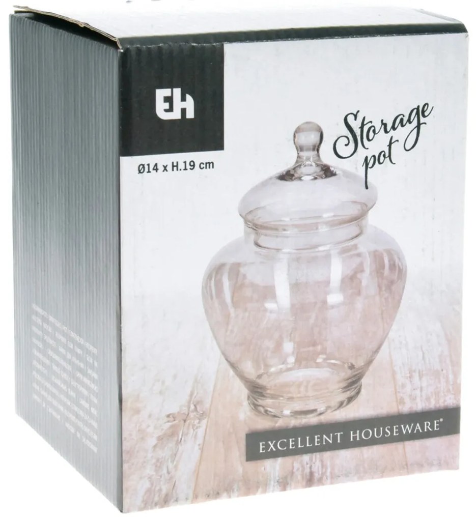 Sklenená nádoba na potraviny Sweet 900 ml