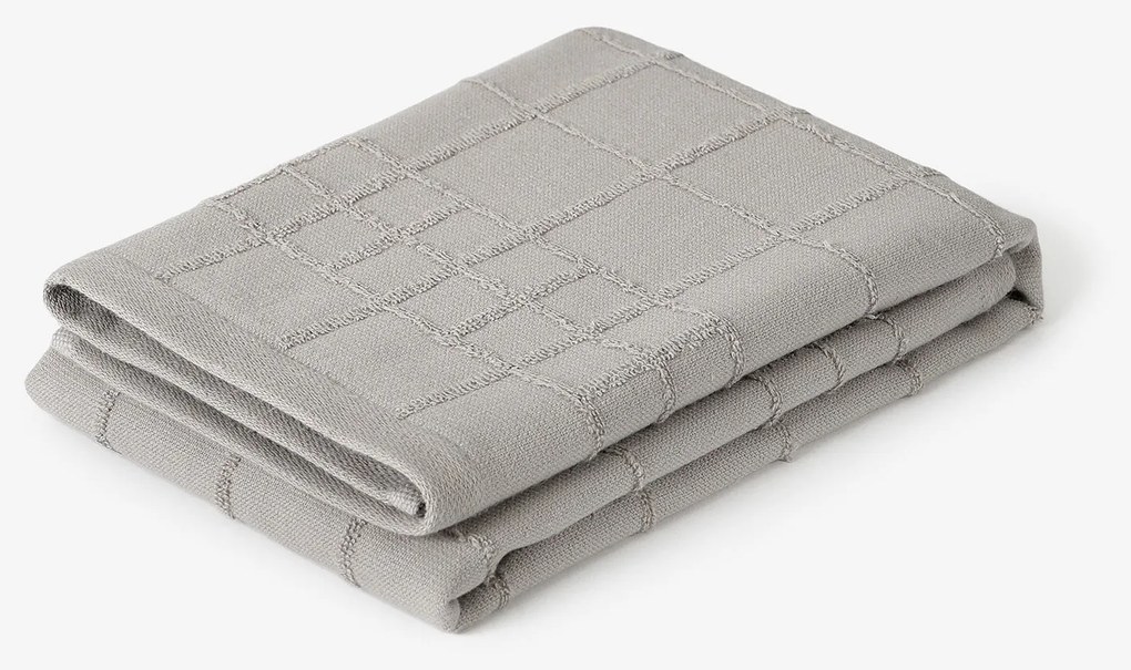 Goldea kuchynská froté utierka - sivá 50 x 70 cm