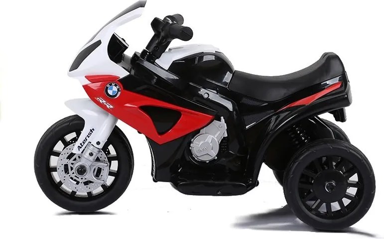 LEAN CARS Elektrická trojkolka motorka BMW S1000RR, červená