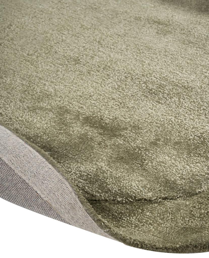 Viskózový koberec 200 x 300 cm zelený MITHA Beliani