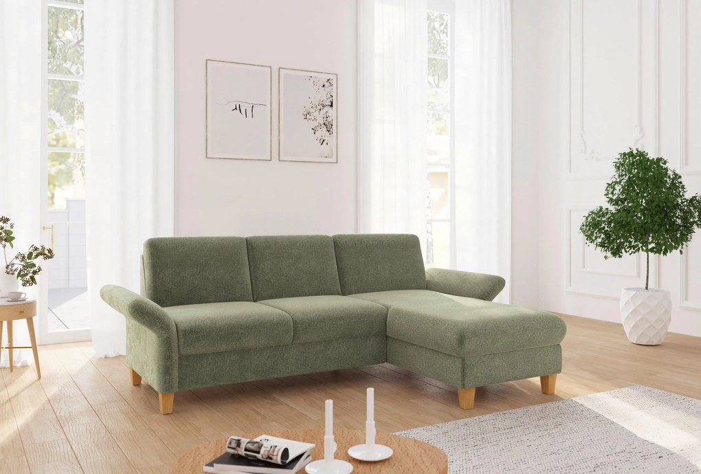 XXXLutz ROHOVÁ SEDAČKA, textil, svetlozelená Sit & More - Sedačky - 000144016145
