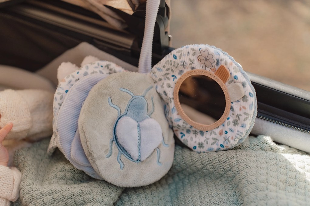 Závesná textilná knižka králiček Miffy Lucky Leaves