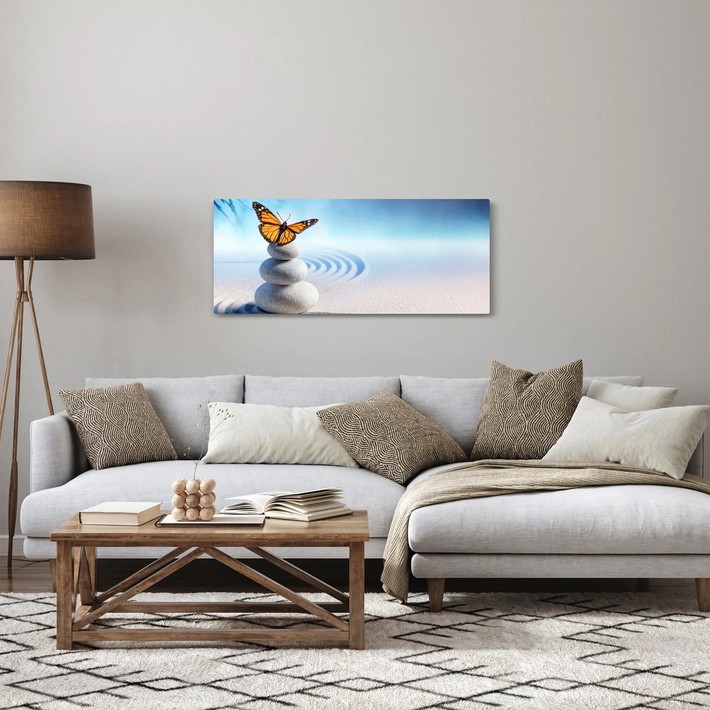 Obraz - Zenová záhrada (120x50 cm)