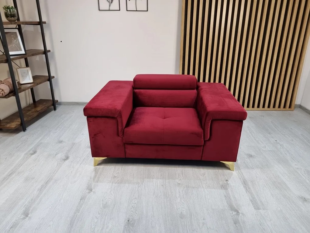 KRESLO VIKTORIA RÔZNÉ ČALÚNENIA ZAMAT EKO-KOŽA LÁTKA