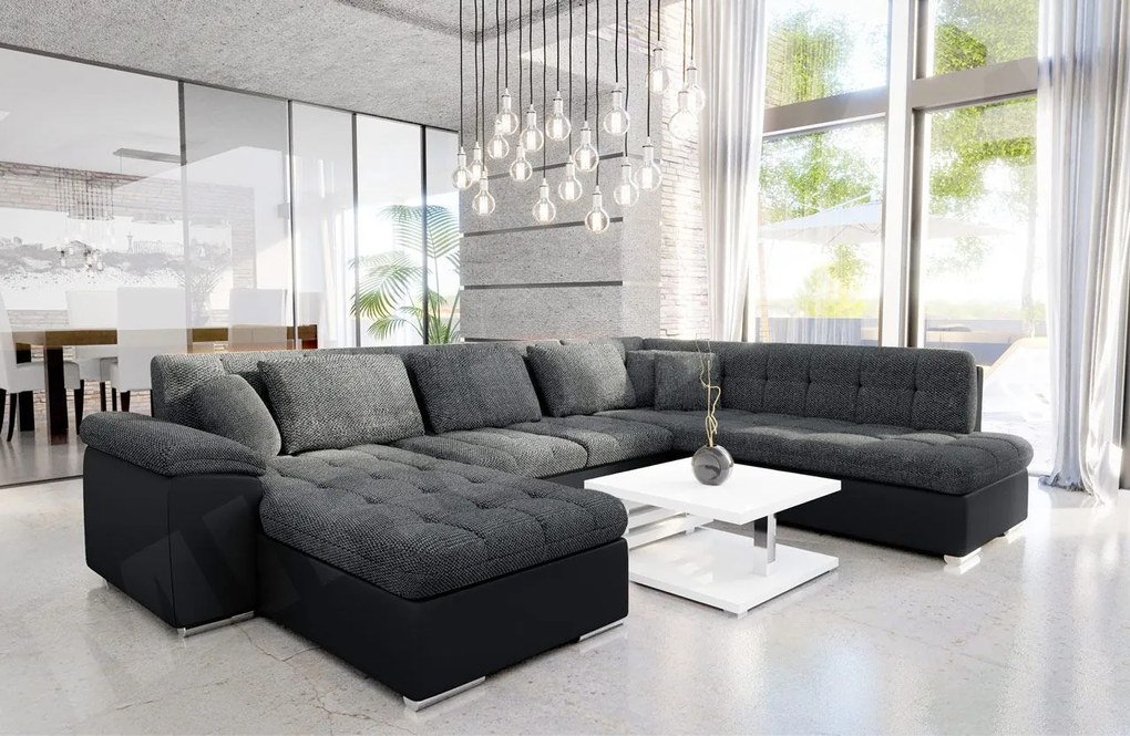 Rohová sedacia súprava Tony Bis, Dostupné poťahy: Wave 05, Strana: Pravá - U