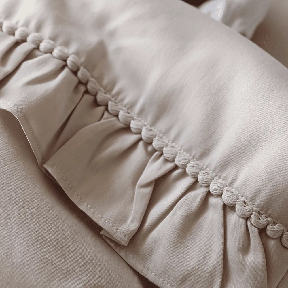 Boho sada s výplňou púdrovo ružová 50x65cm