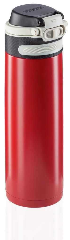 Leifhet Termoska s šikovným uzávěrem 600 ml - červená 03273