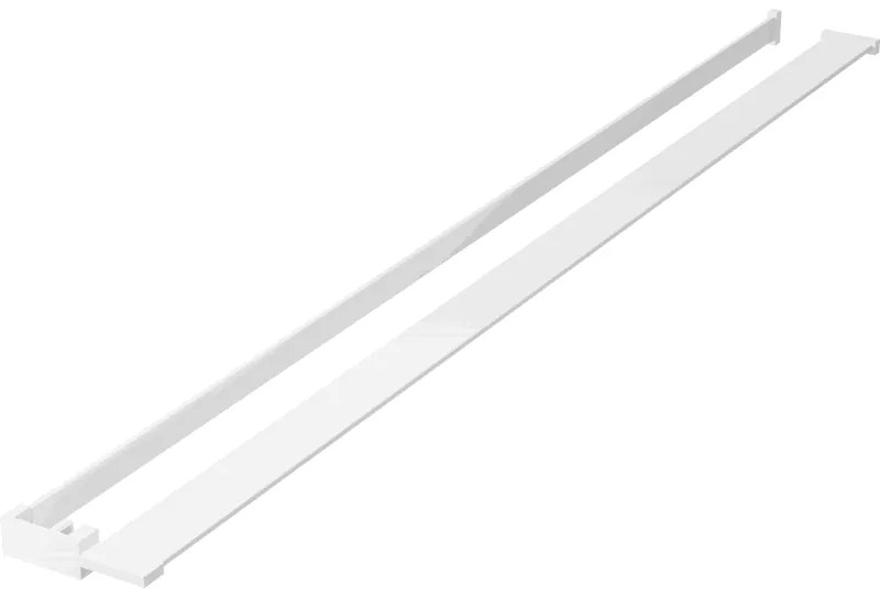 Mexen príslušenstvo, polička/držiak na uteráky pre sprchovú zástenu (max 140cm), biela, 800-02-20