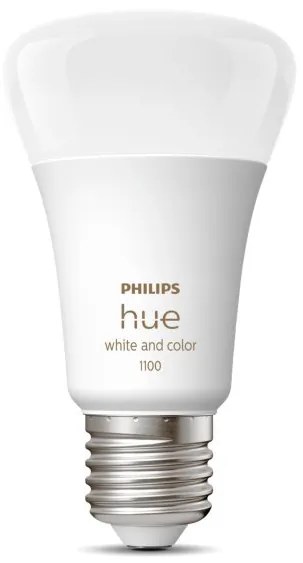 PHILIPS HUE Múdra LED stmievateľná žiarovka HUE s funkciou RGB, E27, A60, 9W, 1100lm, teplá biela-studená biela