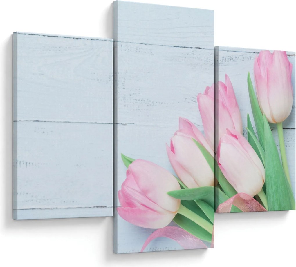 Obraz - Kytica tulipánov (90x60 cm)