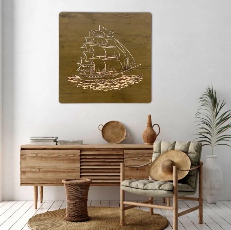 Led obraz Plachetnica na batériu