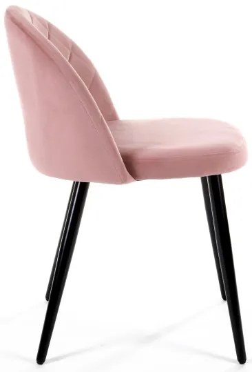 Jedálenská stolička SJ.077 ružová