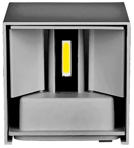 LED Vonkajšie nástenné svietidlo LED/5W/230V 3000K IP65 šedá