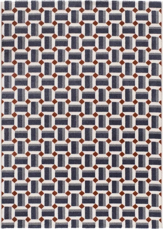 Modrý koberec 80x150 cm Amara – Universal