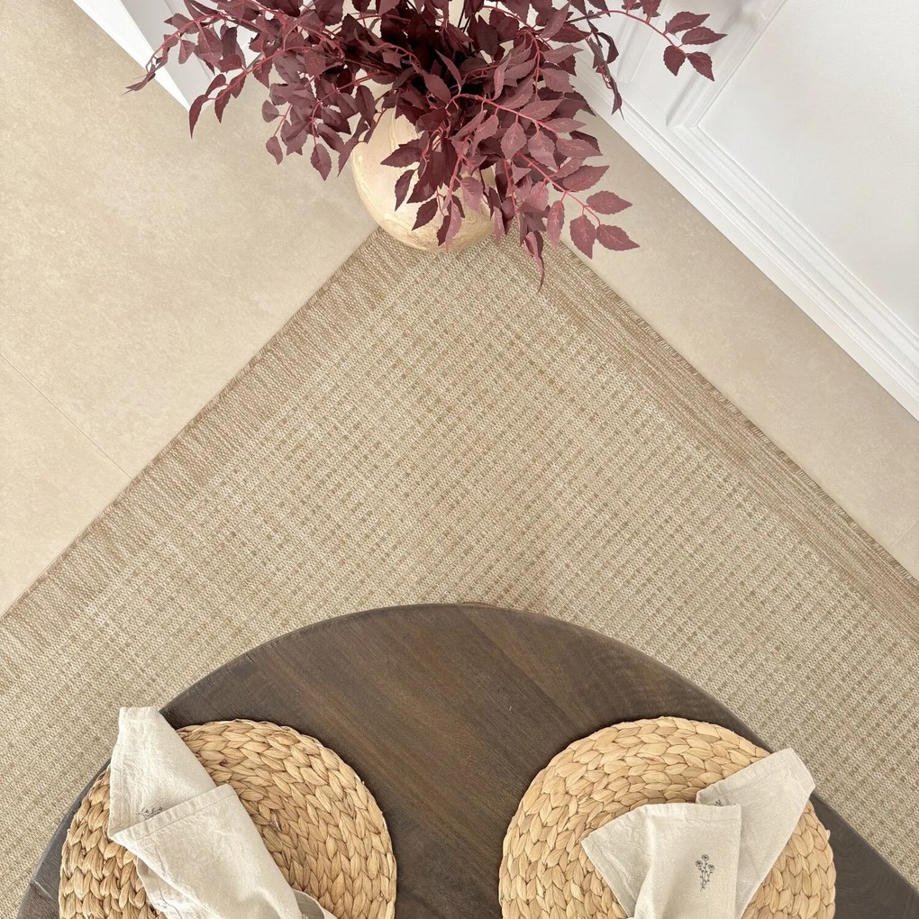 Ayyildiz, Koberec behúň Giza 1410 Beige, 80x250, béžová, chodba / predsieň