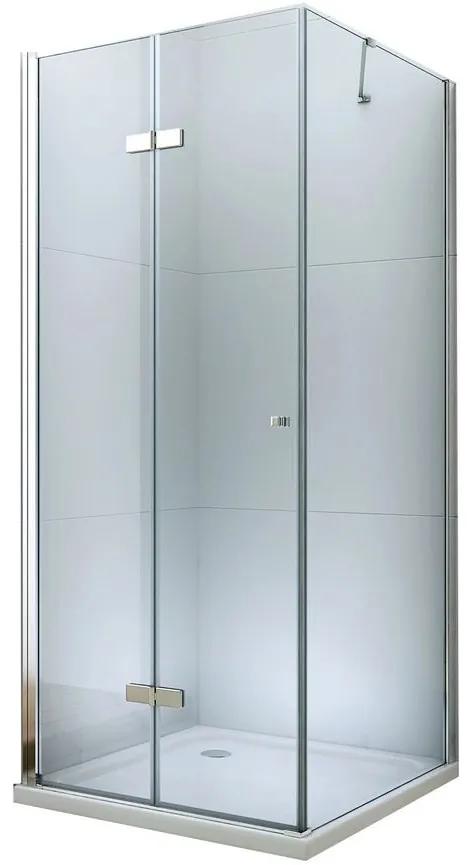 Mexen Lima sprchovací kút 60x80cm, 6mm sklo, chrómový profil-číre sklo, 856-060-080-01-00