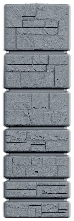 Sud na dažďovú vodu, 57,5 x 38,4 cm, 350 l, sivá