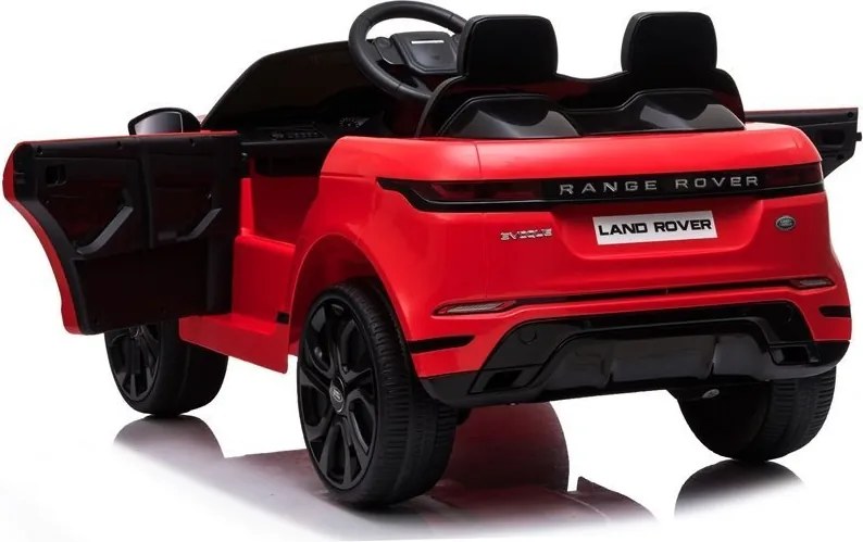 LEAN CARS Elektrické autíčko Range Rover Evoque červené