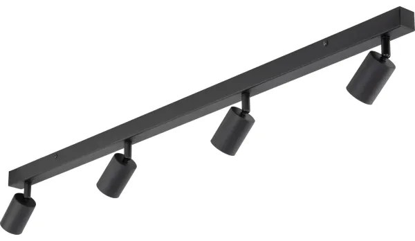 Bodové svietidlo NEX 4xGU10/10W/230V čierna