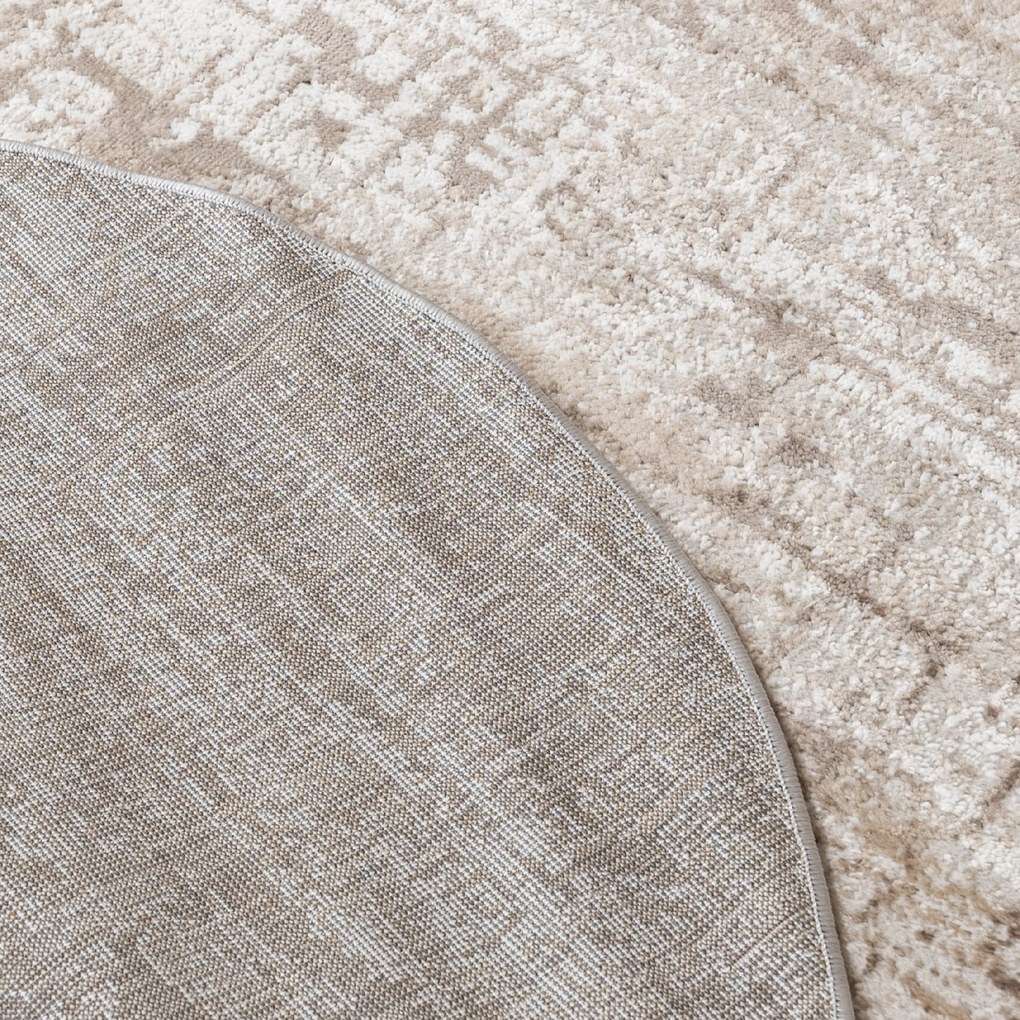 TA Koberec D175E BIELA/VIZON PORTLAND KOLO Rozmer: 160x160 cm