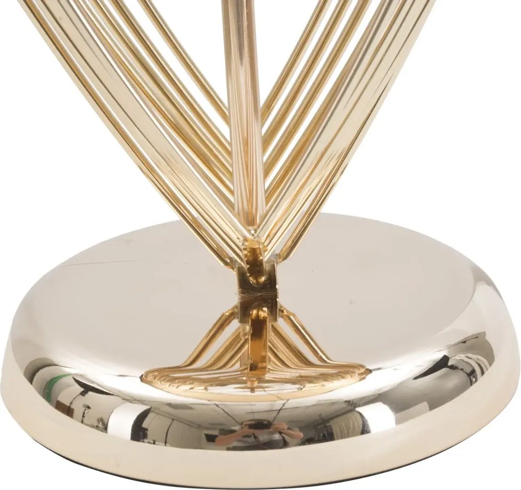 Stolná lampa Maxt 53,5 cm čierno-zlatá