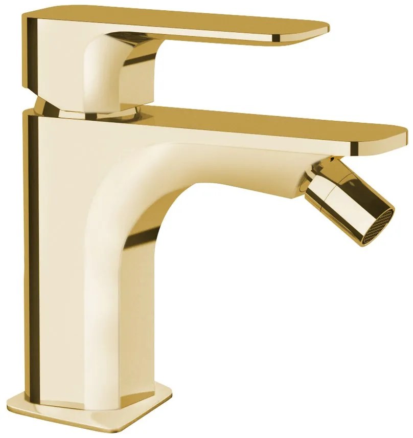 Sapho Sapho, SPY stojánkova bidetová batéria bez výpuste, zlatá, PY03/17