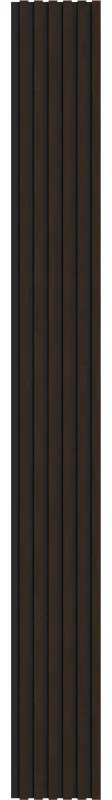 Mexen Lam-B, akustické stenové lamely 275 × 30 cm, HDF doska 4 mm, technická dyha, eben hnedý, S100-275307-3015-022