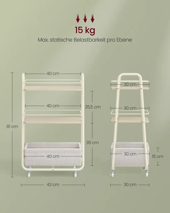 Pojazdný regál LRC001LL02