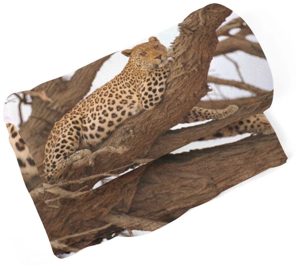 Sablio Deka Leopard 2 - 150x120 cm