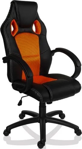 Otočná kancelárska stolička GS Series oranžová