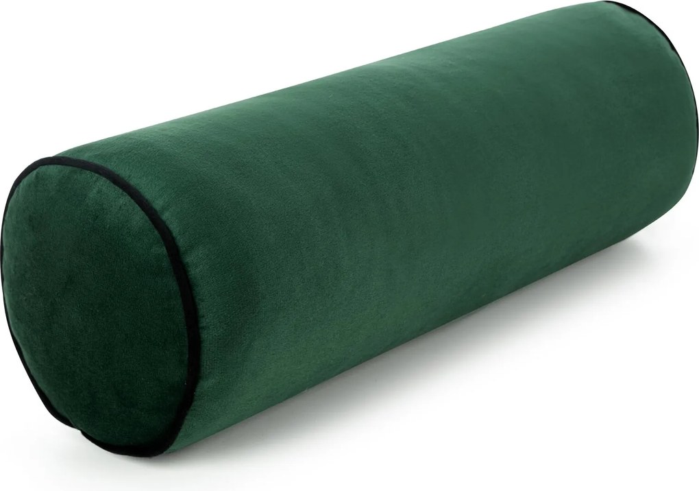 DEKORAČNÝ VANKÚŠ GAJA5 15X45 CM TMAVOZELENÁ