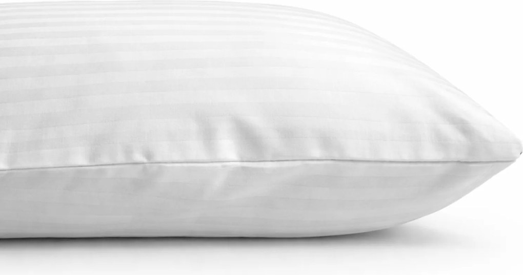 BAVLNENÁ OBLIEČKA NA VANKÚŠ STRIPES1 70X80 CM BIELA
