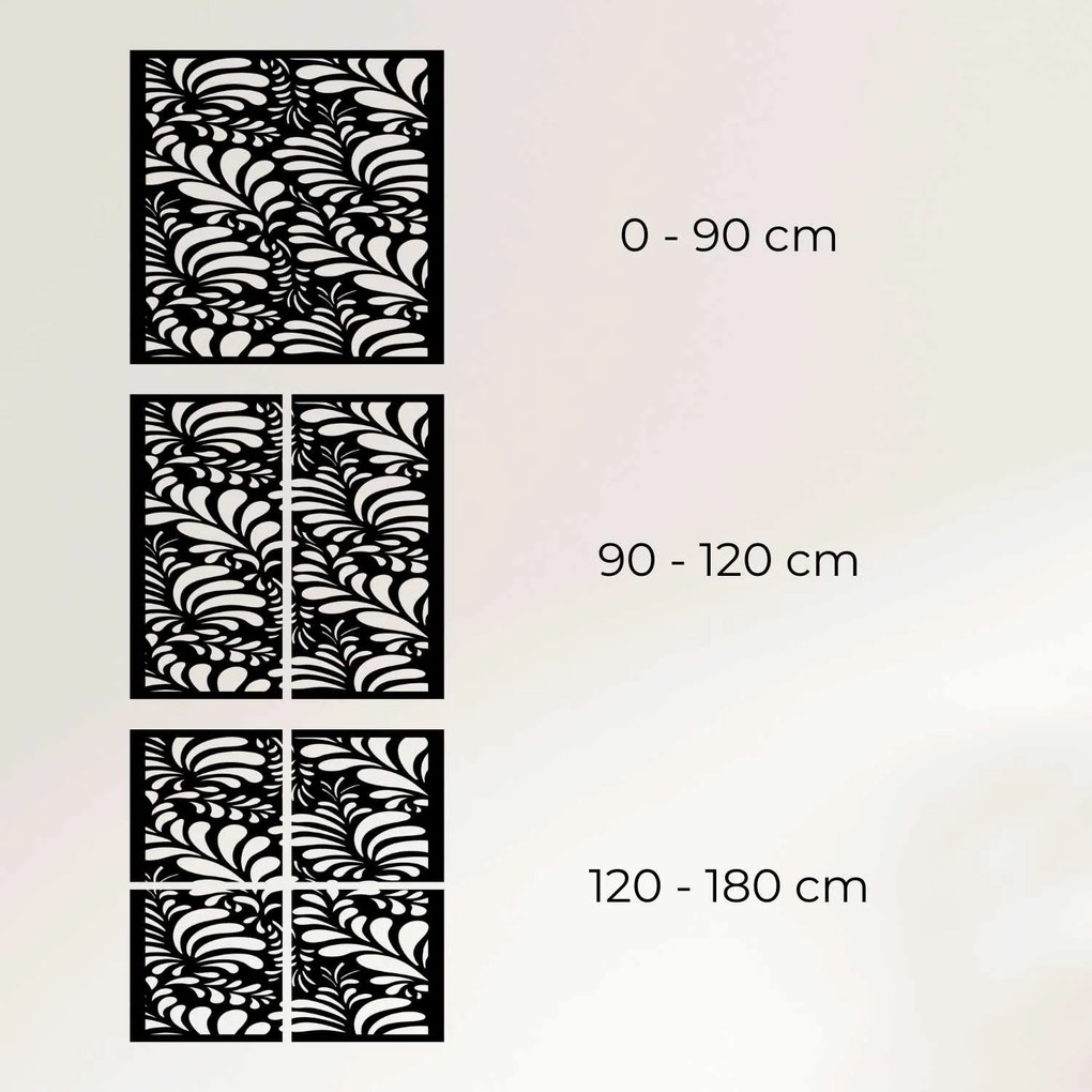 Vyrezávaný drevený obraz na stenu - HERBA: Preglejka Topoľ - Honey 3071 40 cm 4427-87719 PR0287