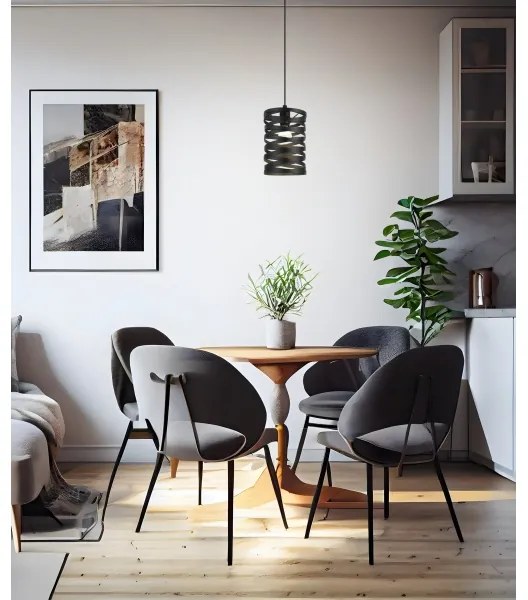 Eglo 99346 - Luster na lanku CREMELLA 1xE27/40W/230V