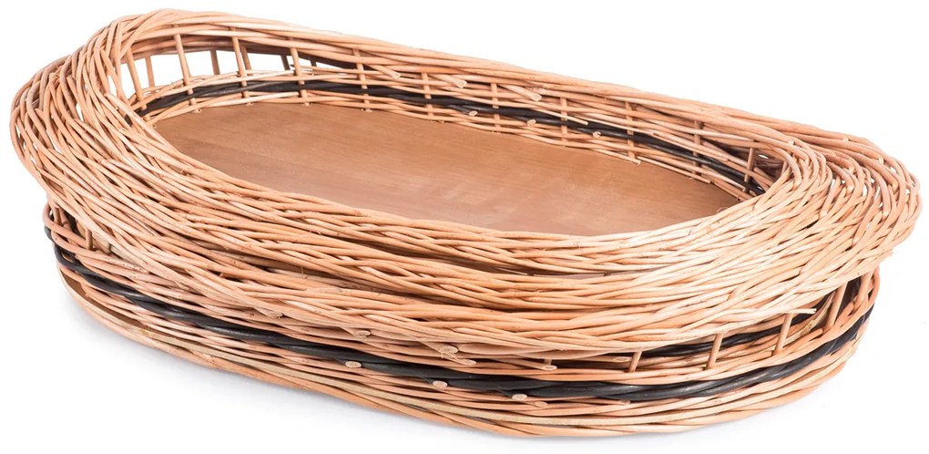 Podnos prútený Proslava III.š. 48 x hl. 34 x v. 6/8(cm)