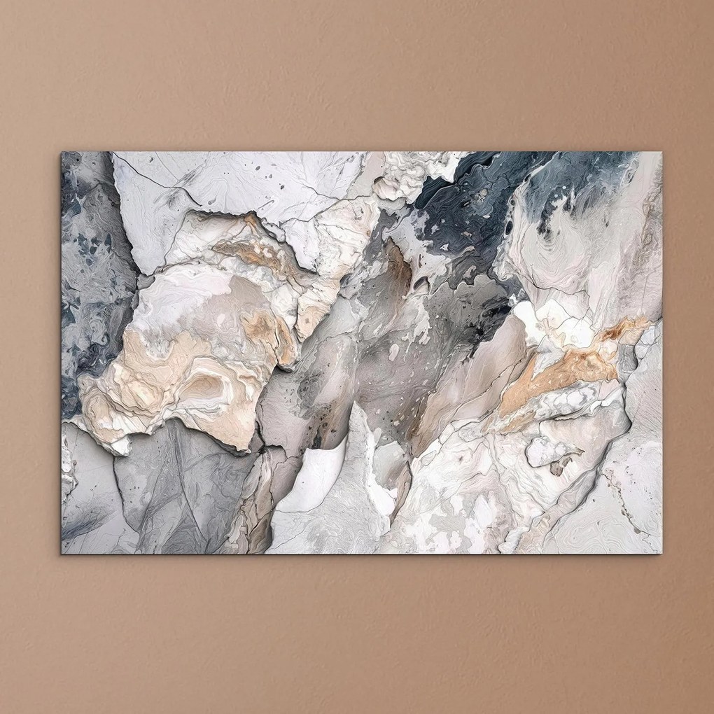 DUBLEZ | Drevený obraz - Abstract marble