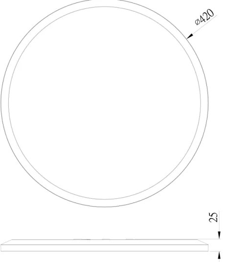 Globo 41562-24B - LED Kúpeľňové stropné svietidlo SAPANA LED/24W/230V IP44