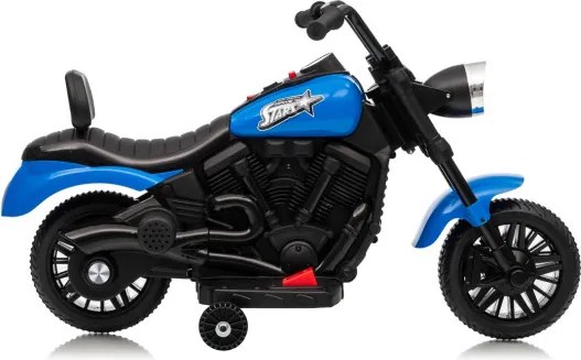 Elektrická motorka STAR modrá