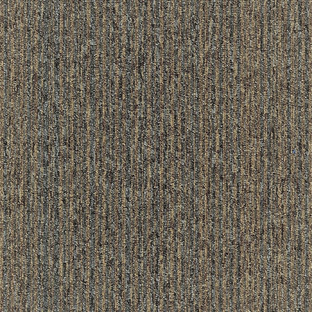 Tapibel, Kobercový štvorec Coral Lines 60309-50 hnedo-šedý 50 x 50 cm, chodba / predsieň