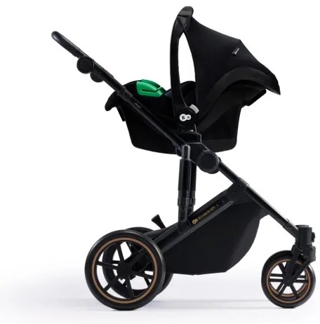 KINDERKRAFT SELECT - Kombinovaný kočík 3v1 PRIME 2 Premium Sandrose beige
