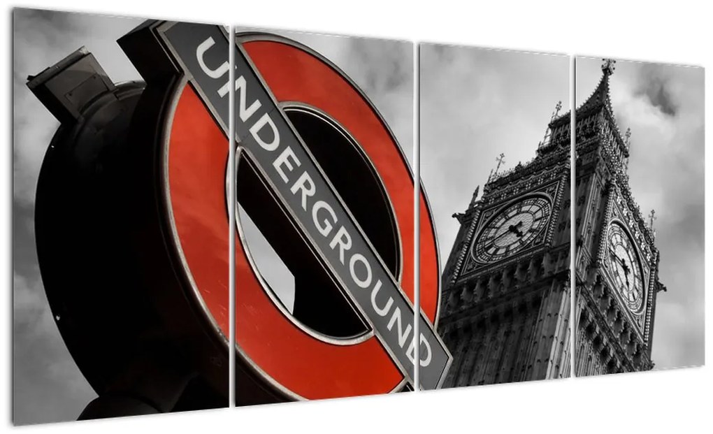 Londýnske metro - obraz
