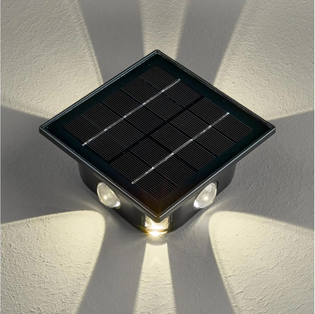 Immax 08487L - LED Solárne nástenné svietidlo so senzorom LED/2W/5V IP54