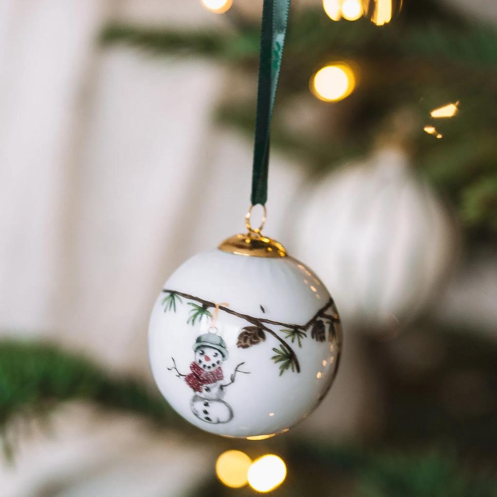 KÄHLER Porcelánová vianočná ozdoba Hammershøi Christmas 2020