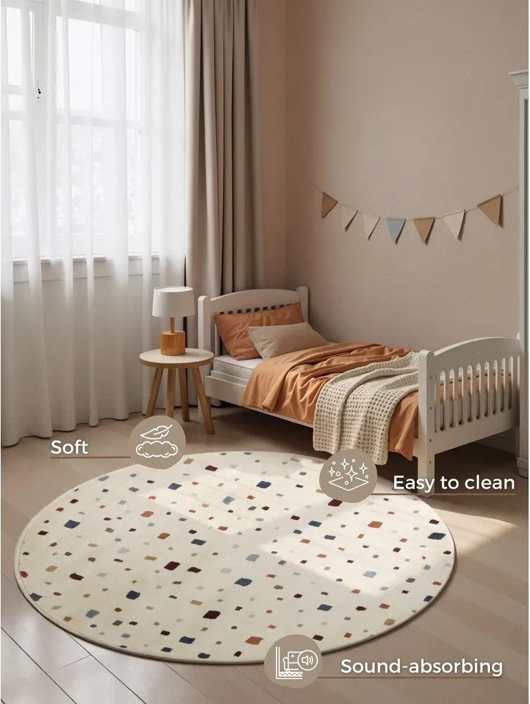 Detský koberec ø160 cm Funny Squares – Hanse Home