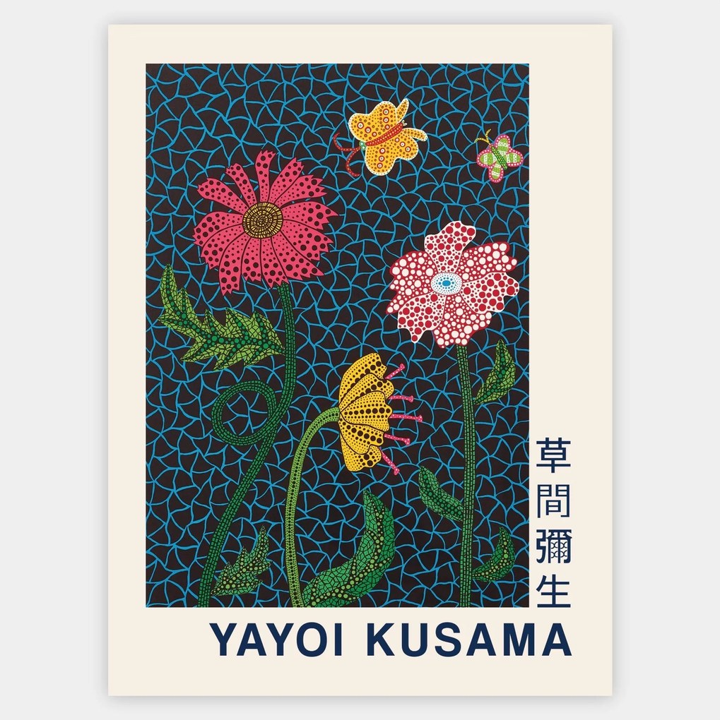 Plagát Flowers | Yayoi Kusama