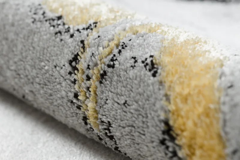 Kusový koberec Emerald 1017 black and gold, 120x170, čiernobiela, kancelária, Dywany Łuszczów