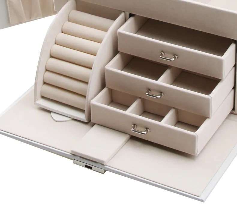 Bezdoteku Šperkovnica Lucy biela