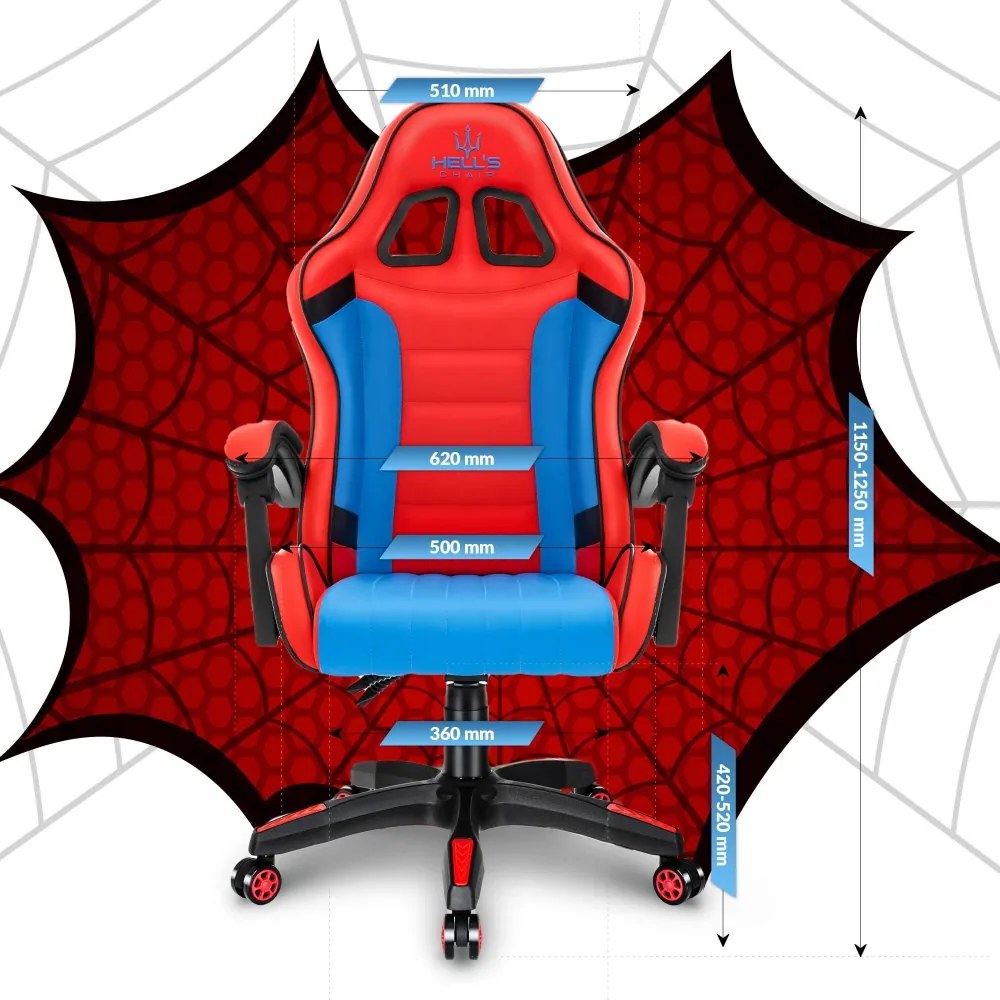 Detské herné kreslo HC - 1005 HERO Spider