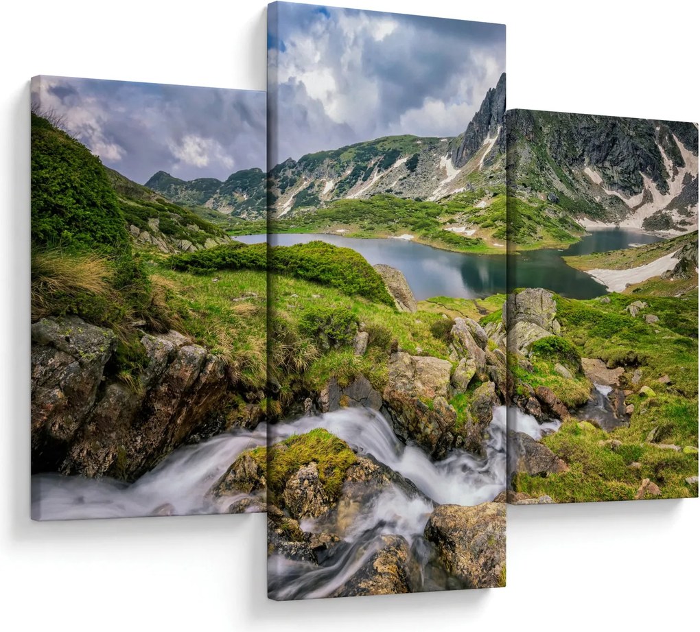 Obraz - Pohľad na horu Rila (90x60 cm)